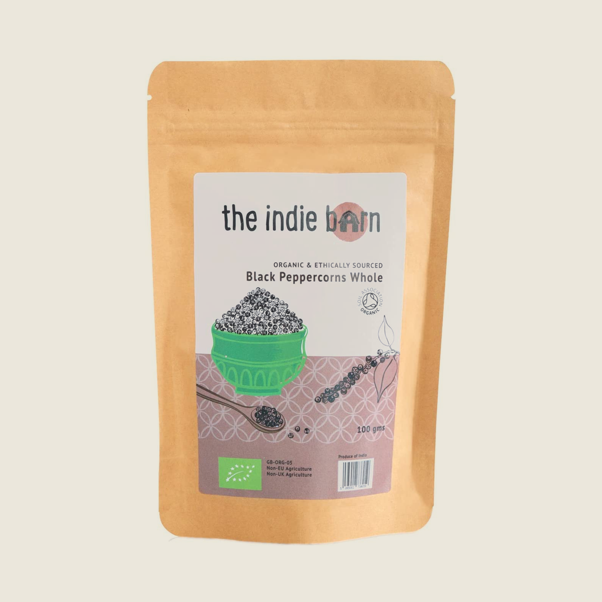 The Indie Barn organic peppercorns