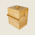 Bamboo food waste bin - Peartrees sustainable shop