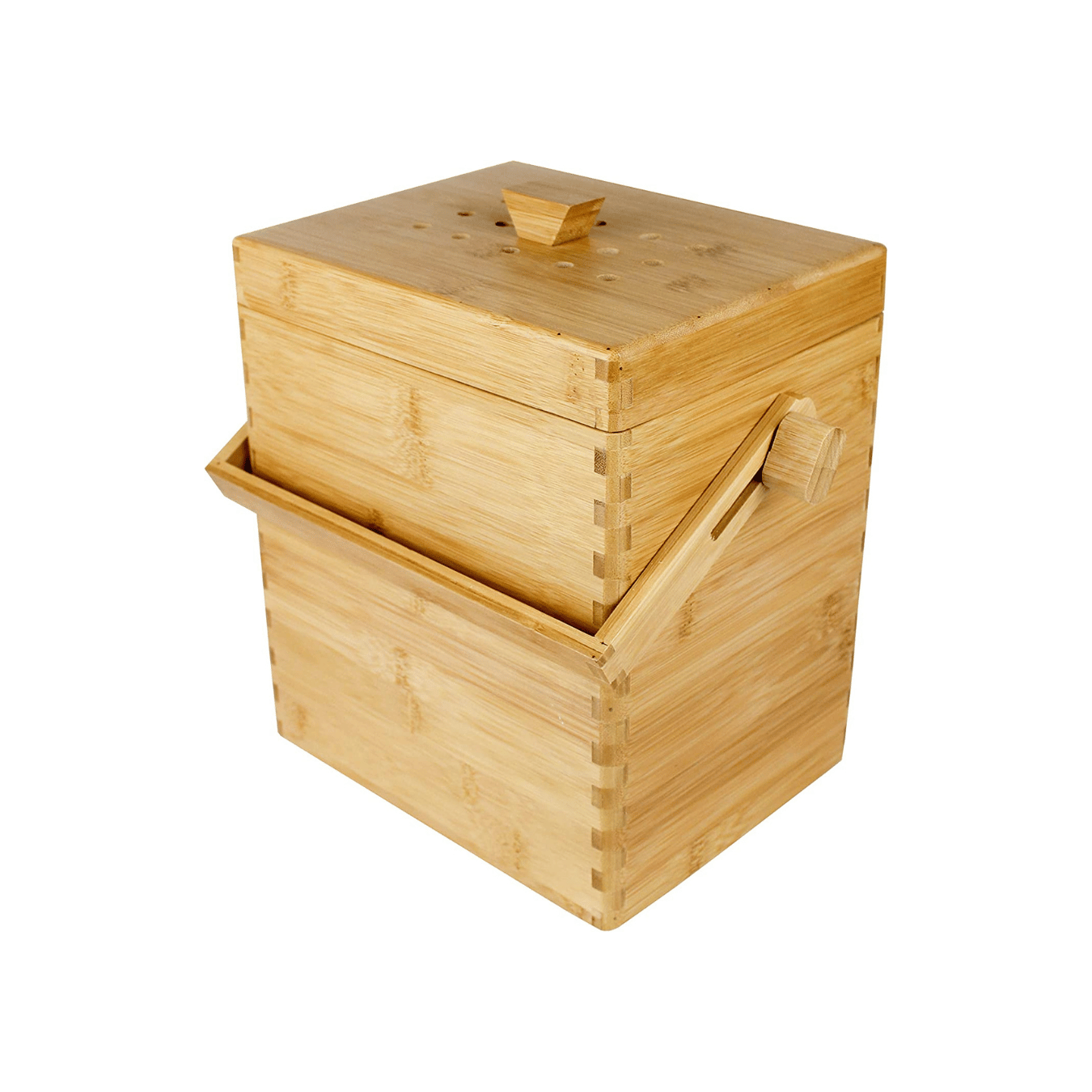 BAMBOO FOOD WASTE BIN