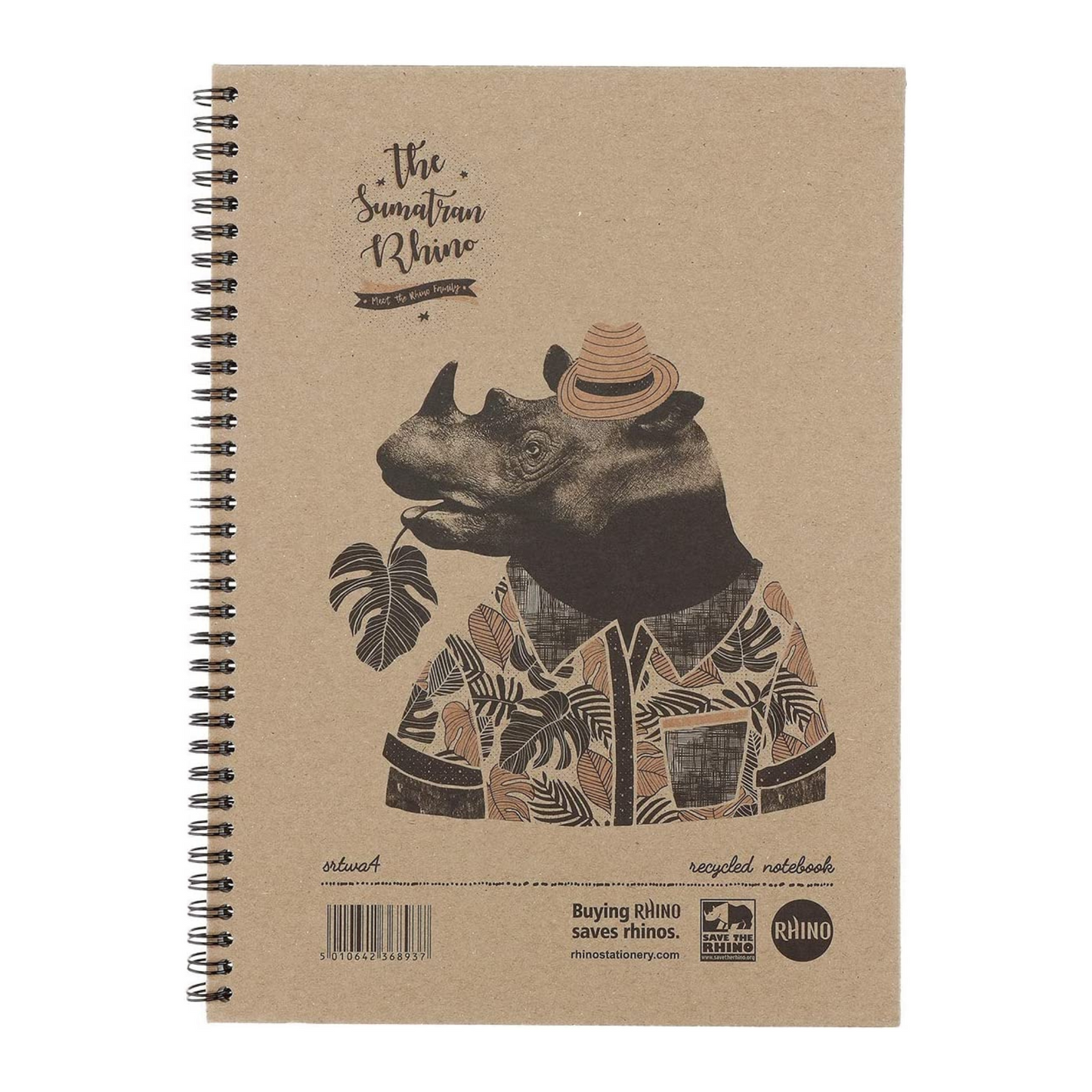 RHINO STATIONERY A4 NOTEBOOK